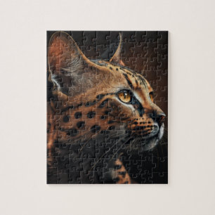 puzzle cat tiger funny animal