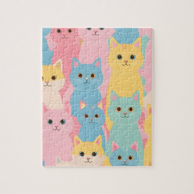 puzzle cats (Vertical)
