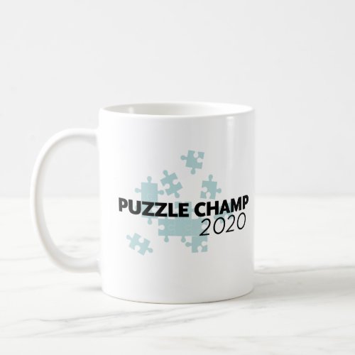 Puzzle Champ 2020 Coffee Mug