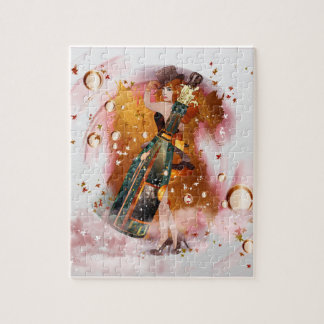 puzzle “champagne "