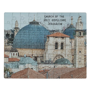 Puzzle: Church of Holy Sepulchre, Jerusalem Jigsaw Puzzle