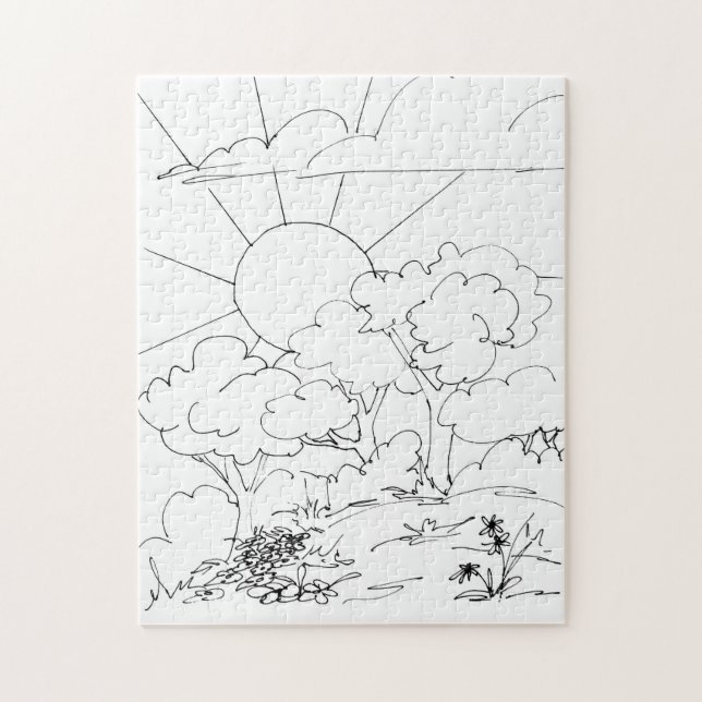 Puzzle - Color your Dawn (Vertical)