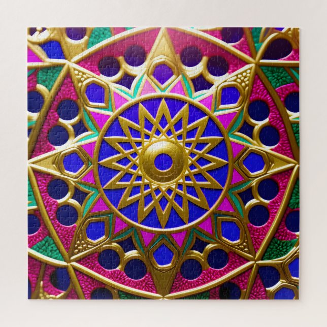 puzzle de mandala (Vertical)