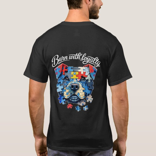 Puzzle Dog Loyalty T-Shirt (Back)