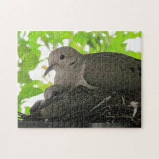 Puzzle - Doves in Nest