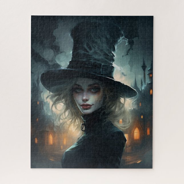 Puzzle Eyes of the Mysterious Woman (Vertical)