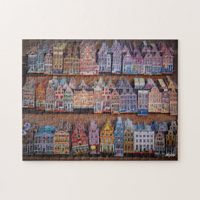 puzzle ‘Fachadas de Ámsterdam’ (Horizontal)