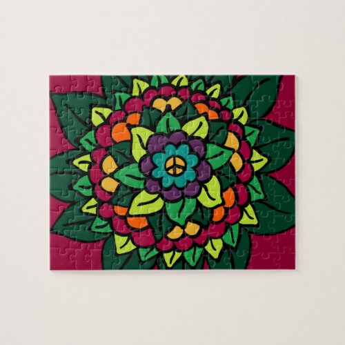 Puzzle _ Flower Mandala