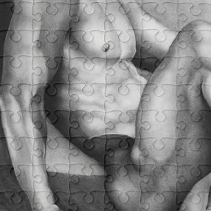 Puzzle For Men 8 x 10 Cool Male Bodybuilder
