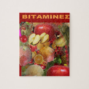 Puzzle Fruits Vitamins