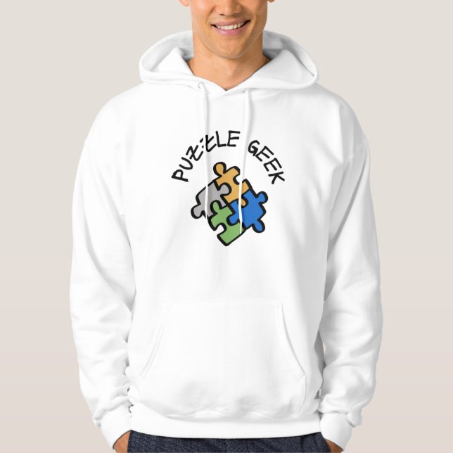 Puzzle Geek      Hoodie (Front)