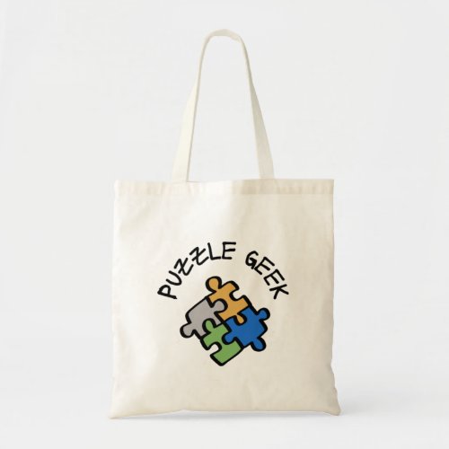 Puzzle Geek     Tote Bag