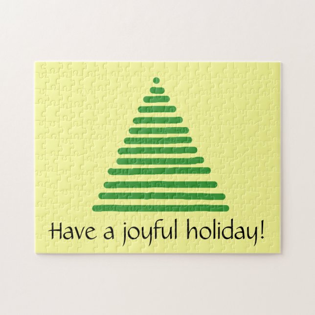 Puzzle - Holiday Tree (Horizontal)