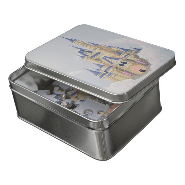 Puzzle in a Tin - Castle in the Clouds (Lid Open)