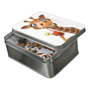 Puzzle in a Tin - Funny Giraffe