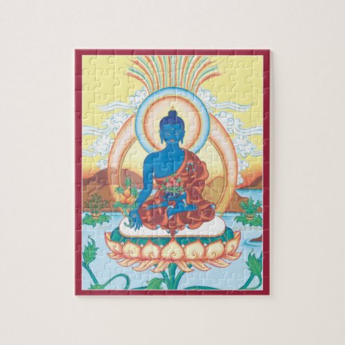 PUZZLE IN TIN _ Medicine Buddha _ Healing Master