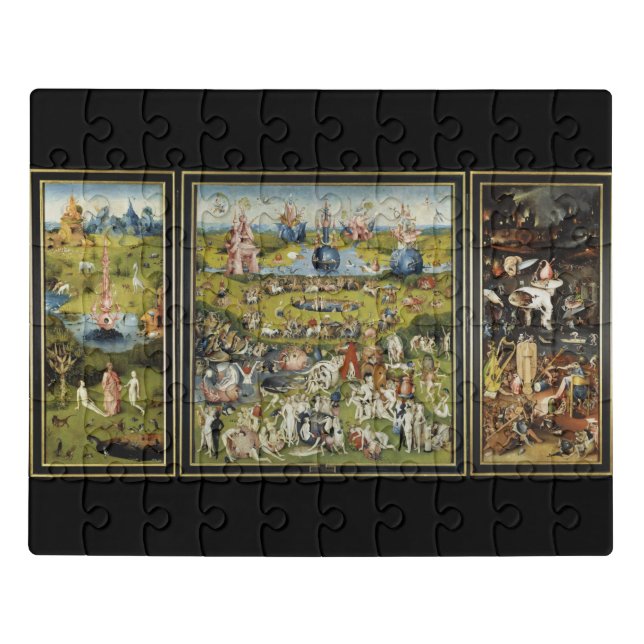 Puzzle Jardin of Triptico Delicious Bosco (Puzzle Horizontal)
