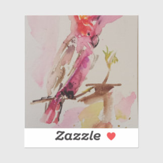 Puzzle joy cockatoo sticker