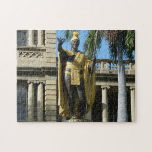 Puzzle, King Kamehameha Jigsaw Puzzle