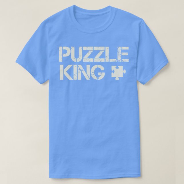 Puzzle King T-Shirt (Design Front)