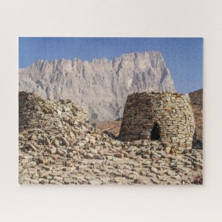 Puzzle Landscape of Oman - Beehive Tombs