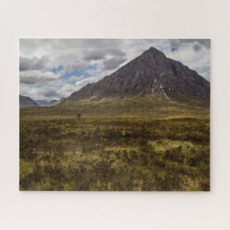 Puslespil Skotlands landskab - Glencoe