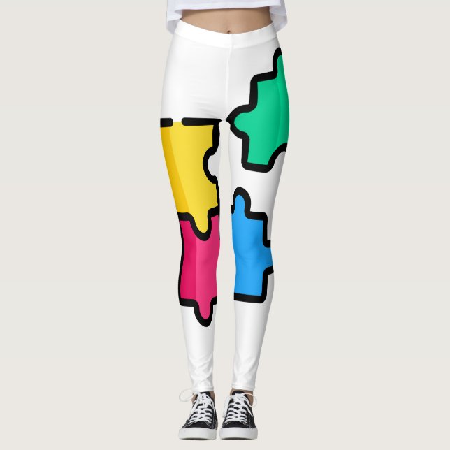 puzzle leggings (Front)