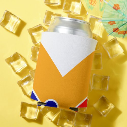 Puzzle Letter X Monogram Can Cooler