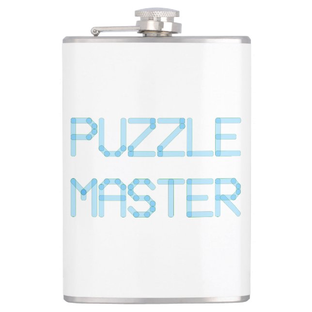 PUZZLE MASTER FLASK (Front)