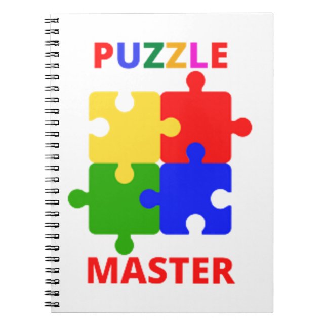 Puzzle Master Notebook (Front)