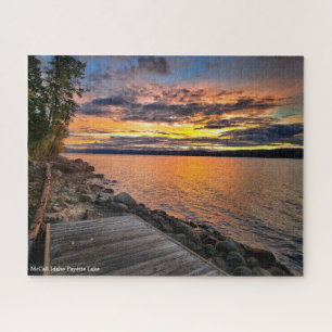 Puzzle McCall Idaho Sunset on Payette