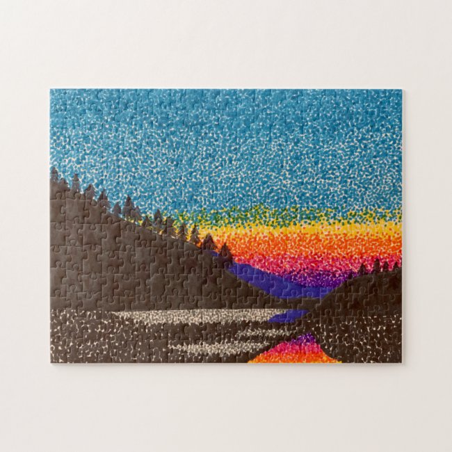 Puzzle - Mountain Sunset