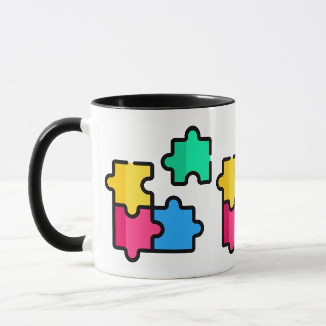 puzzle mug (Left)