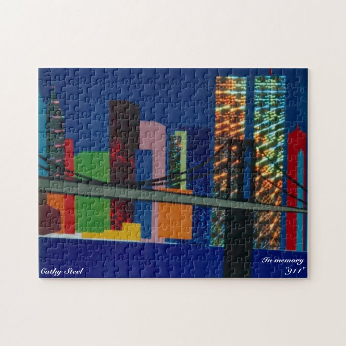 Puzzle New York “in MEMORY 911 "