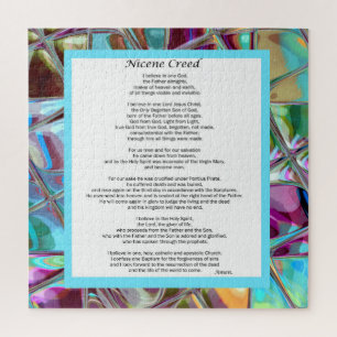 Puzzle Nicene Creed Christian Statement of Faith