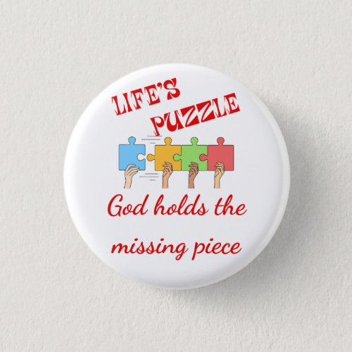 Puzzle of Faith Button