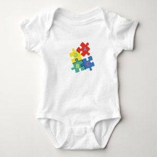 Puzzle of Learning. Baby Bodysuit