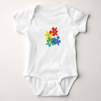 Puzzle of Learning. Baby Bodysuit