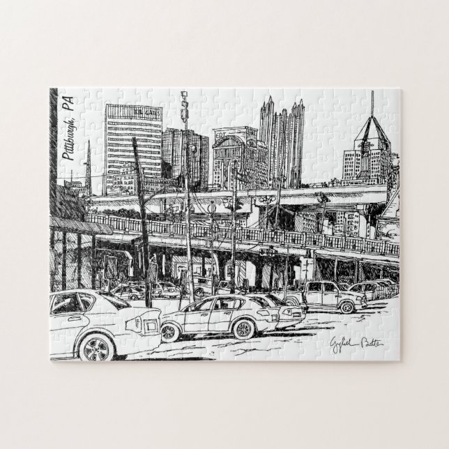 Puzzle of Pittsburgh (Horizontal)