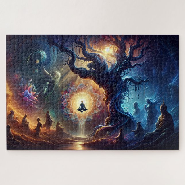 Puzzle of Wisdom: Shadow and Light (Horizontal)