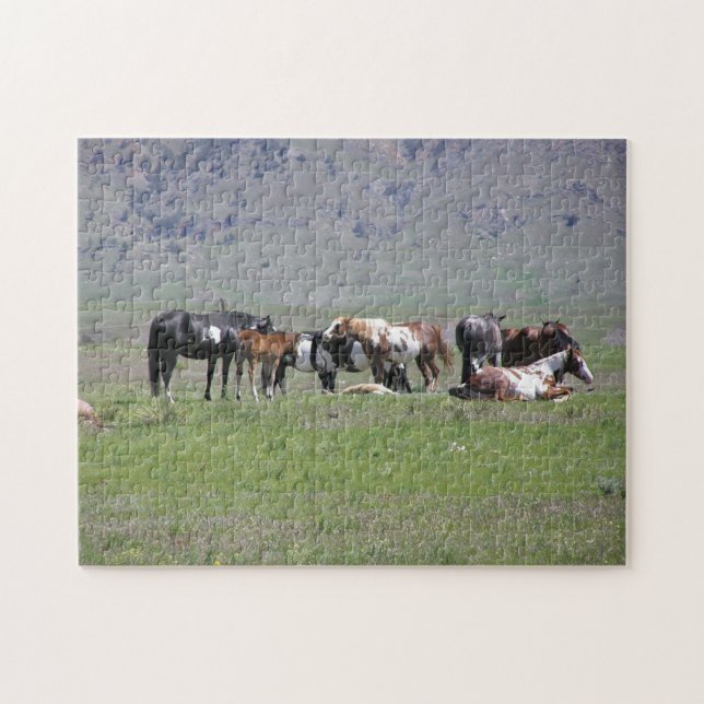 puzzle - Painted Horses (Horizontal)