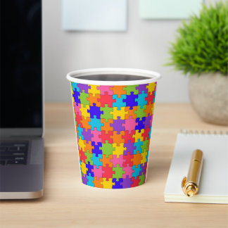 Puzzle Paper Cups