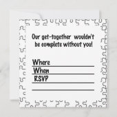 Puzzle Pattern (Add Your Image) (Back)