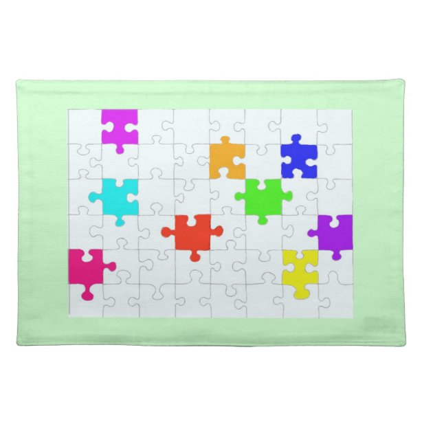 Jigsaw Placemats Zazzle