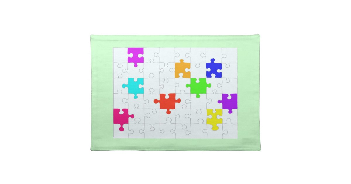 Puzzle Pattern MoJo Placemat