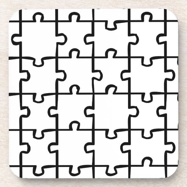 Puzzle Piece Coasters (Front)