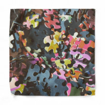 Puzzle Piece - Handkerchief / Pocket Square