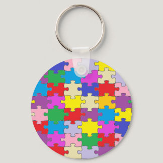 Puzzle Piece Keychain