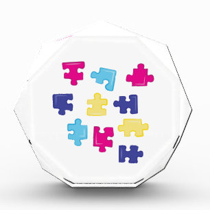 Puzzle Pieces Acrylic Award