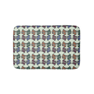 Puzzle Pieces Bath Mat